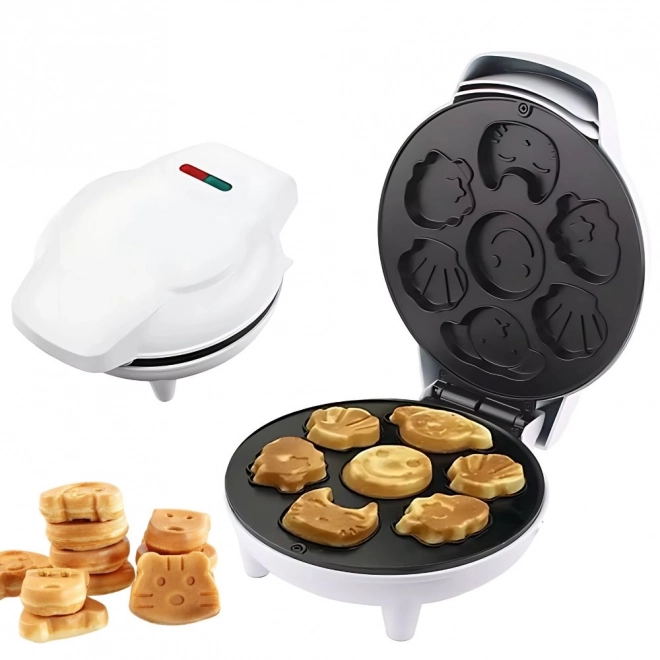 Opțiune electrică pentru vafe cu forme amuzante 1200W
