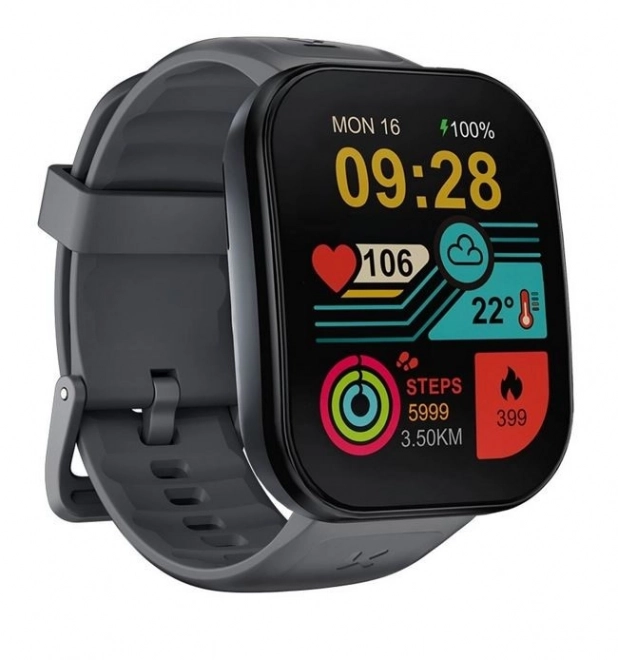 Smartwatch Kumi U6 cu Ecran Mare AMOLED