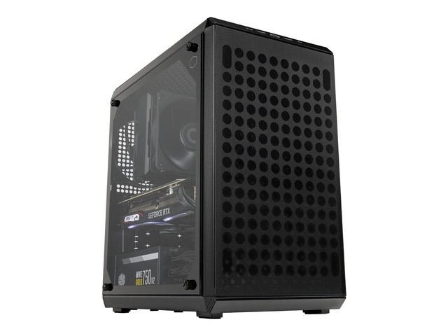 Carcasă cu geam MasterBox Q300L V2 neagră