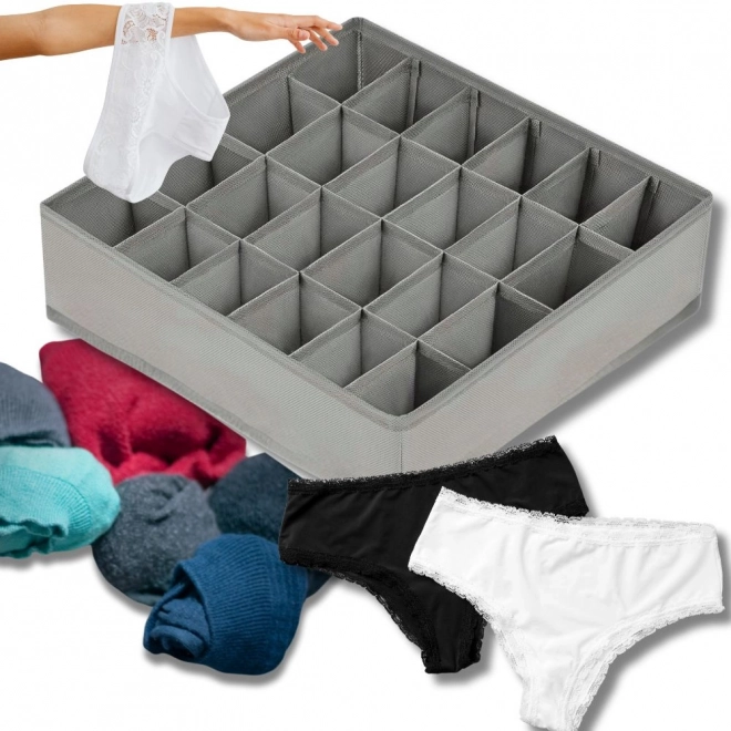 Organizator de lenjerie cu 24 compartimente