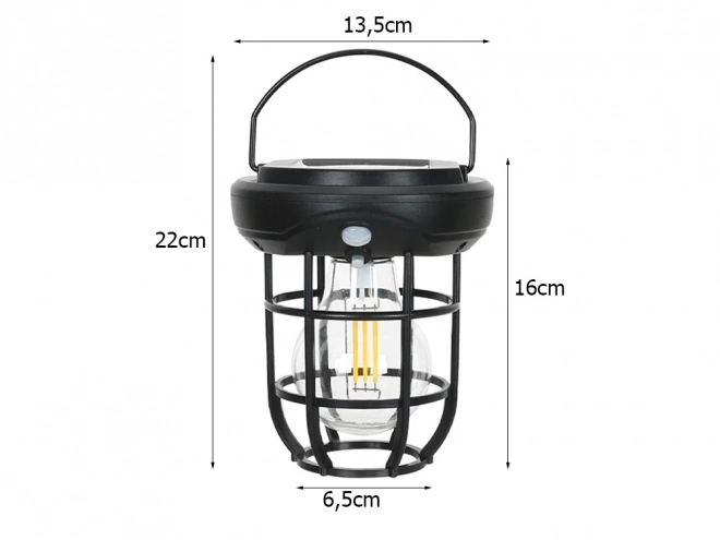 Lampa solară cu senzor de apus și mișcare