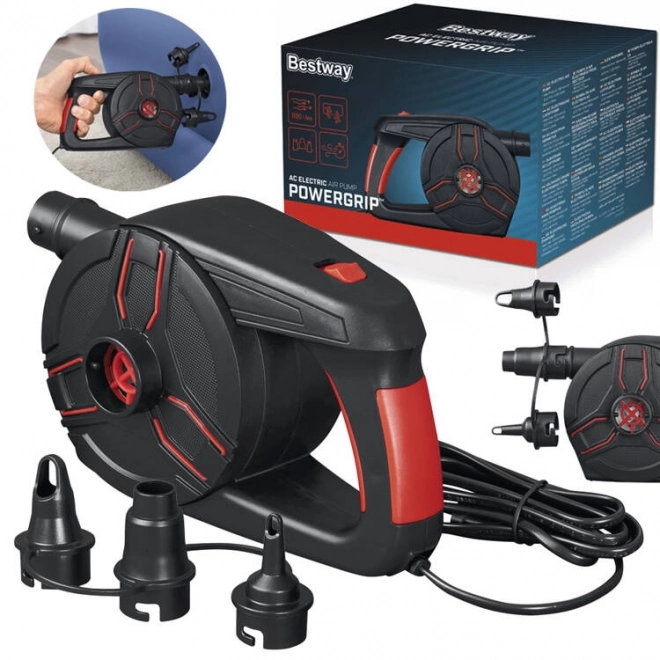 Pompă Electrică Bestway PowerGrip Pro AC cu 3 Adaptoare