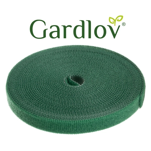 Bandă textilă verde Gardlov cu cârlig și buclă 5m