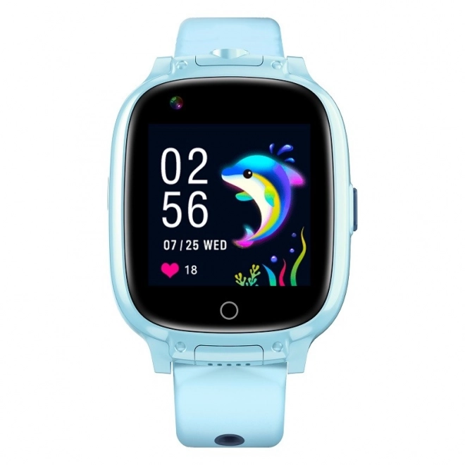 Smartwatch pentru copii garett twin 4g albastru
