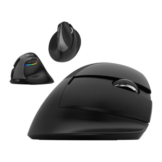 Wireless dual: 2,4G + Bluetooth și comutare între 3 dispozitive