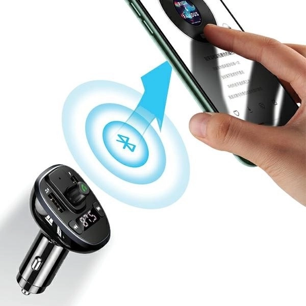 Set hands-free cu transmitter FM MP3 Bluetooth Usams