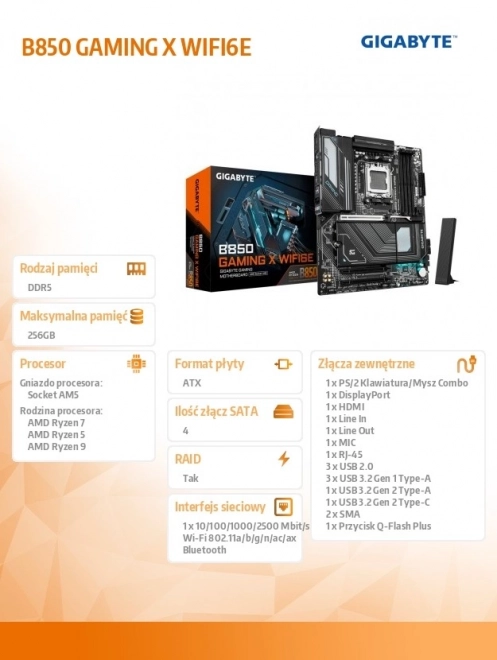 Placă de bază Gaming X Wifi 6E