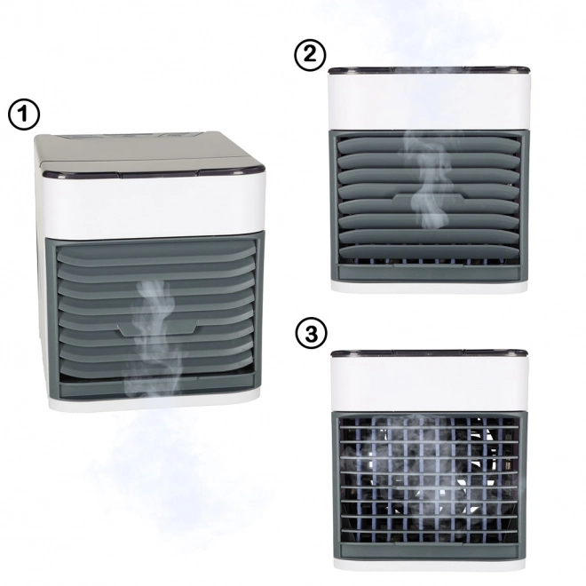 Mini climatizator portabil pentru birou cu ventilator USB