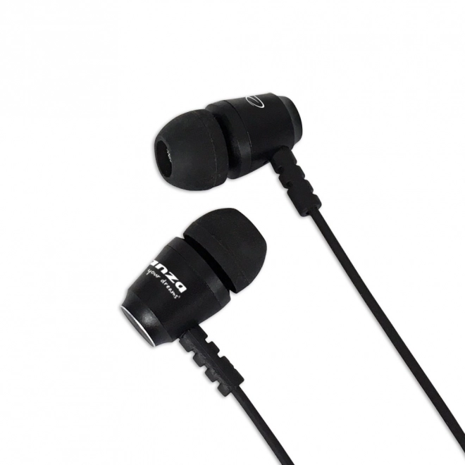 Căști intraauriculare metalice cu microfon