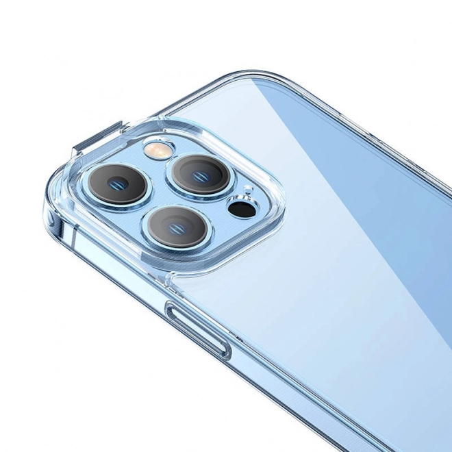 carcasă transparentă și sticlă securizată pentru iPhone 14 Plus Baseus SuperCeramic