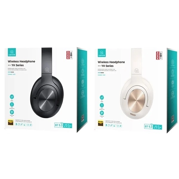 Căști Bluetooth Pe Ureche USAMS Seria YH Negru