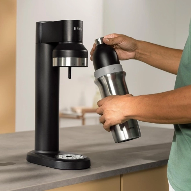 Saturator sodaTRIO negru