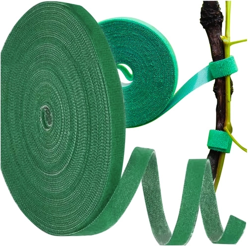 Bandă textilă verde Gardlov cu cârlig și buclă 5m