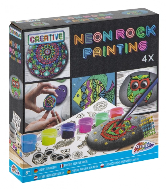 Set pictura pietre neon