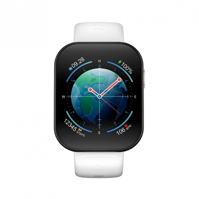 Smartwatch Kumi U6 cu ecran AMOLED curbat