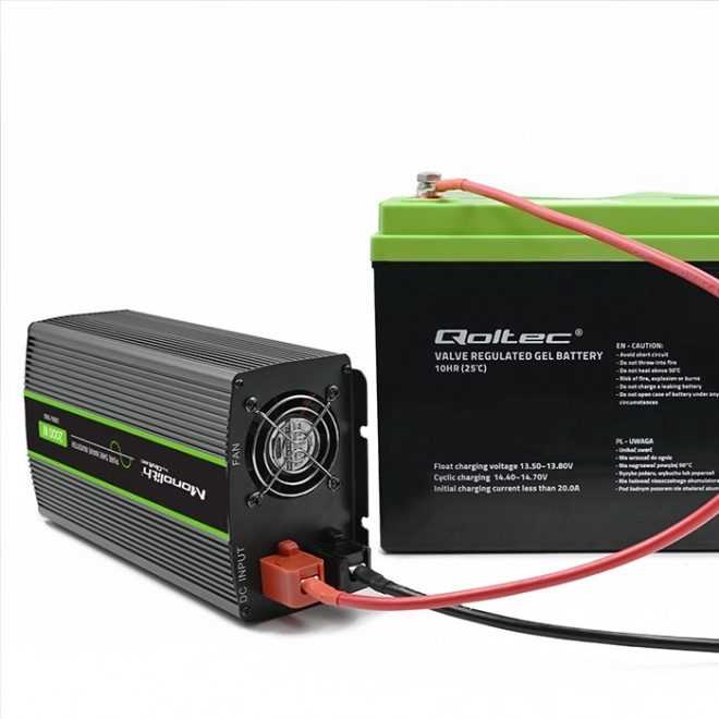 Convertor de tensiune Qoltec Ciptal Sinus 1000W