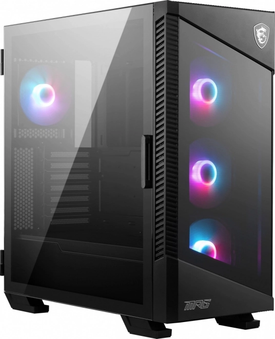 Carcasa MPG Velox cu sticlă temperată și 2 USB 3.1