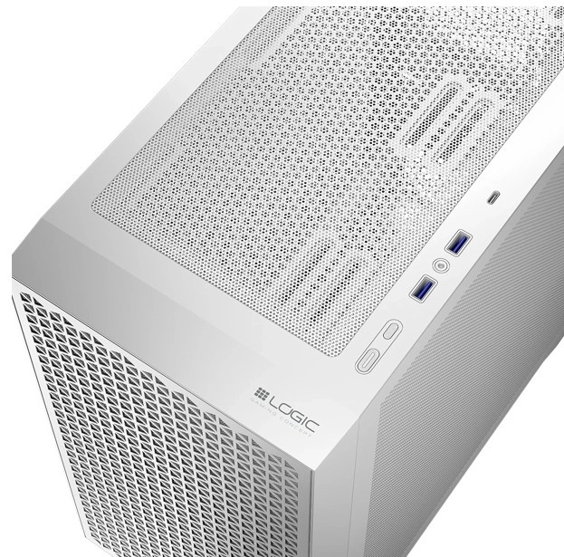 Carcasa PC Logic Dart Pro Midi Albă