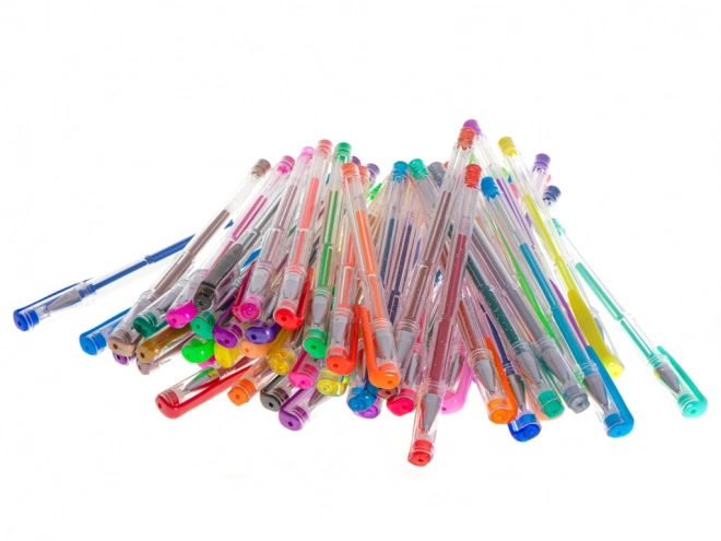 Set de pixuri gel cu sclipici 50 bucăți