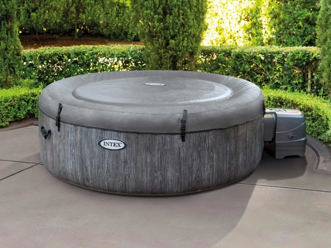 Jacuzzi gonflabilă pentru 4 persoane cu hidromasaj și WiFi