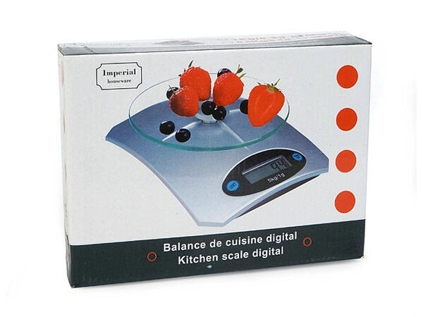 Cântar electronic de bucătărie cu afișaj LCD precis