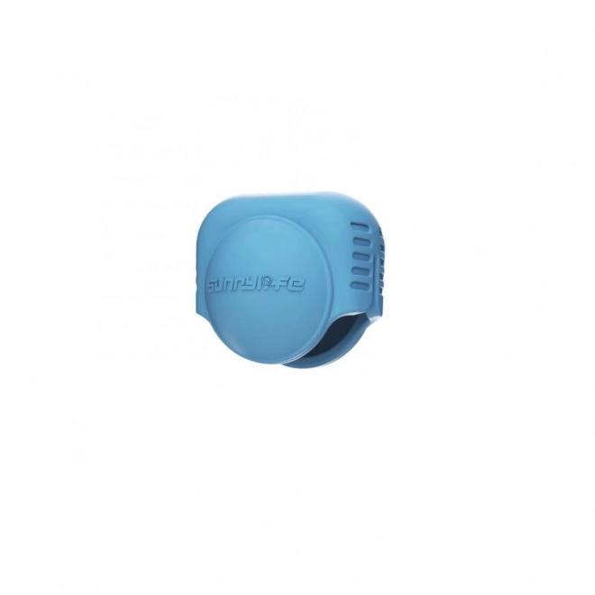 Carcasă din silicon și capac pentru obiectiv Sunnylife pentru Insta360 X4 (albastru)