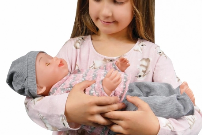 Păpușă interactivă bebeluș Natalia 43 cm