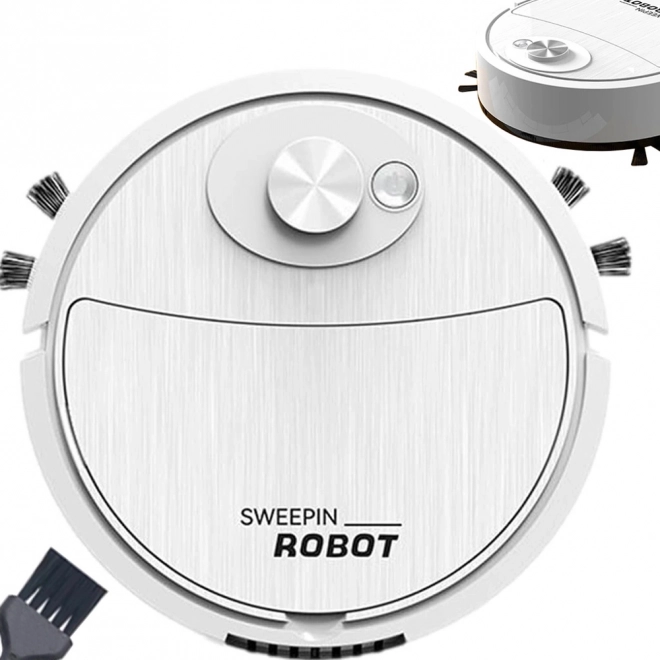 Robot de curățenie fără fir cu perie