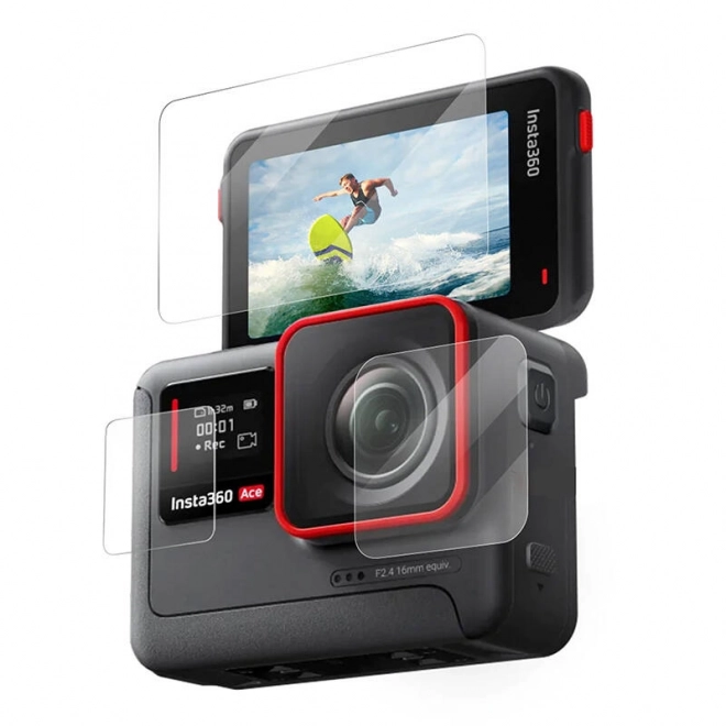Folie din sticlă temperată Telesin pentru Insta360 Ace Pro