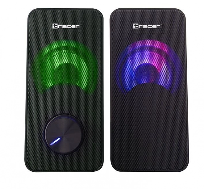 Boxe RGB cu iluminare LED