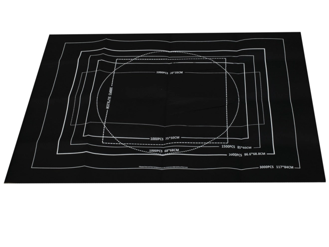 Marcaje precise pentru diverse dimensiuni de puzzle