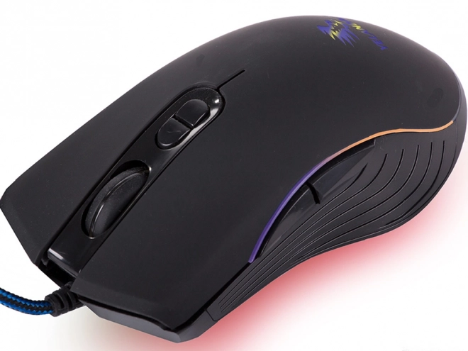 Mouse optică cu fir RGB pentru gaming