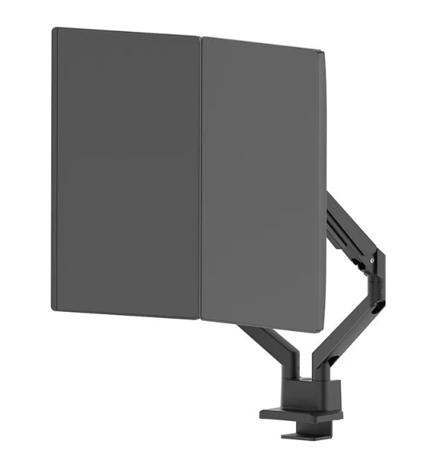 Suport Ergonómic Neomounts Pentru Două Monitoare Next Slim