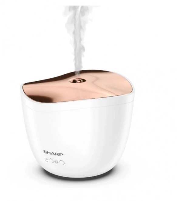 Aromatizator ultrasonic cu capac rozé auriu