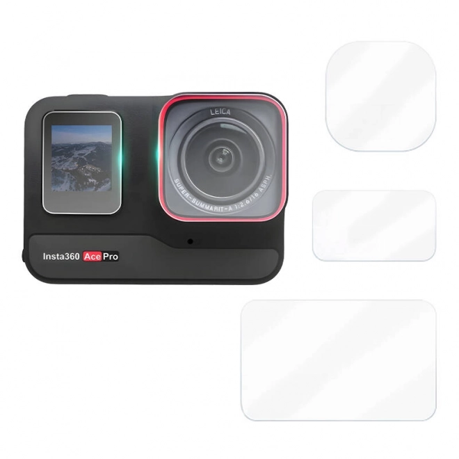 Sticlă și folie protecție Sunnylife pentru Insta360 Ace Pro