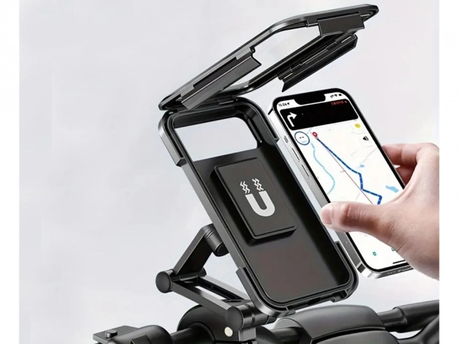 Suport telefon impermeabil pentru bicicleta cu rotație 360