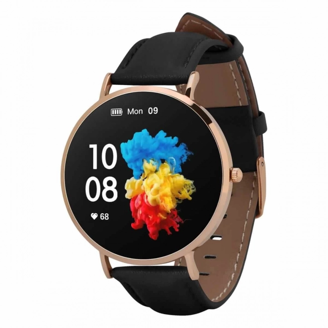 Smartwatch Verona aur-negru