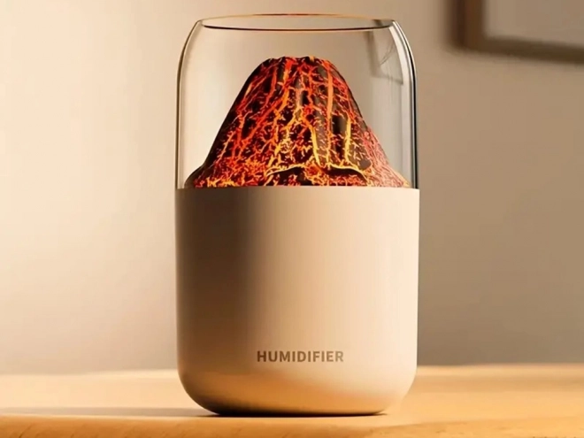 Umidificator ultrasonic led cu aromaterapie