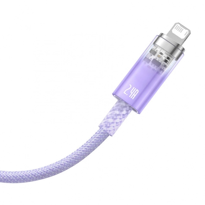 Cablu de încărcare rapidă USB-A la Lightning Baseus Explorer Series 1m