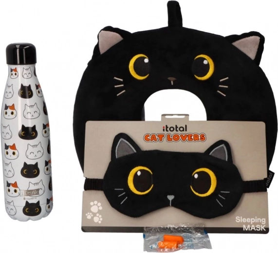 Design drăguț cu pisică pentru călătorii