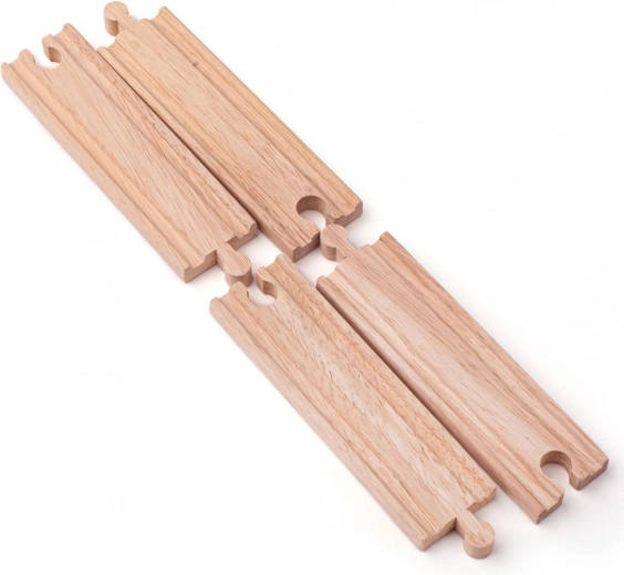 Compatibile cu majoritatea circuitelor de trenulețe din lemn