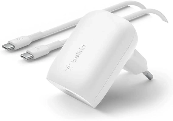 Încărcător rapid 30W USB-C Belkin BoostCharge cu cablu USB-C