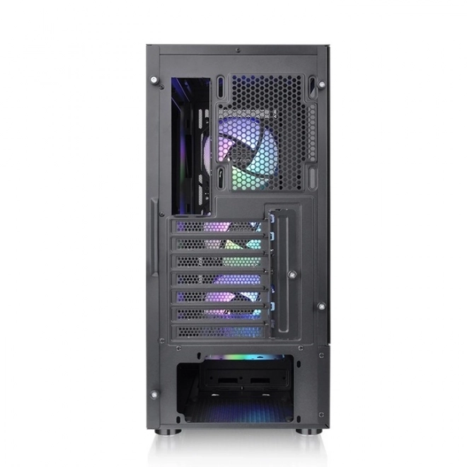 Carcasă de calculator S200 cu geam din sticlă călită și iluminare RGB