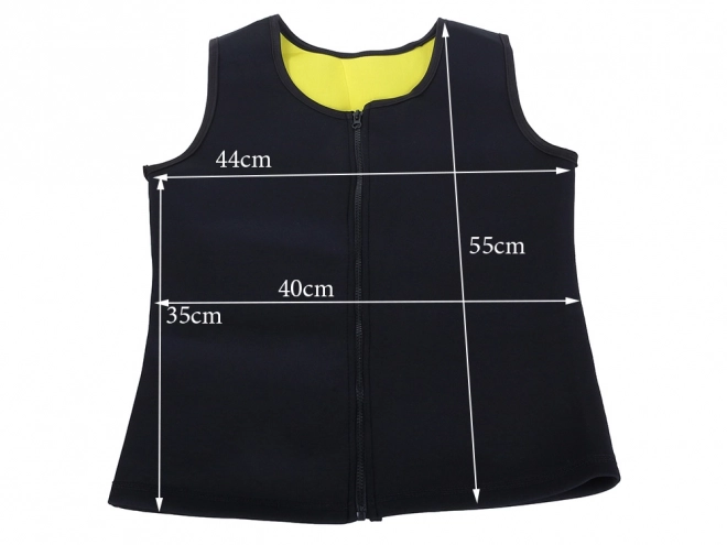 Tricou de neopren fitness slăbire bărbați – Mărimea XXL