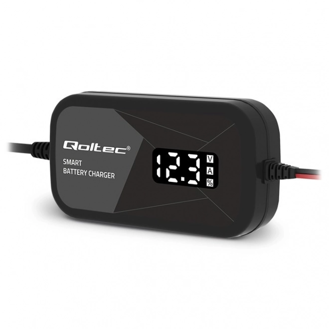 Încărcător inteligent cu microprocesor 12V 2A pentru acumulator AGM GEL cu funcție de regenerare și afișaj LCD