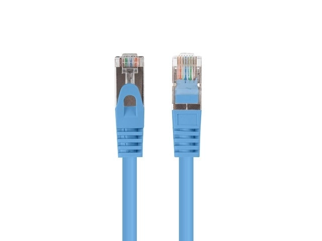 Patchcord CAT6 FTP 1M 10 bucăți albastru