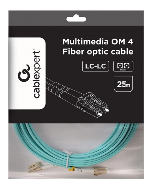 Cablu Fiber Optic Multimod Duplex OM4 50/125 LC/LC 25m