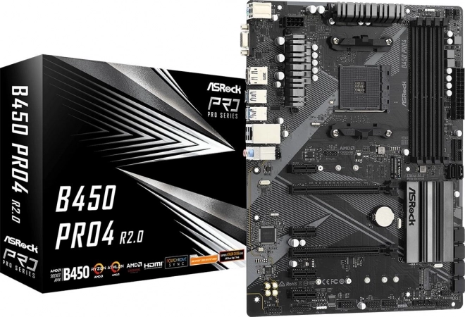 Placă de bază asrock b450 pro4