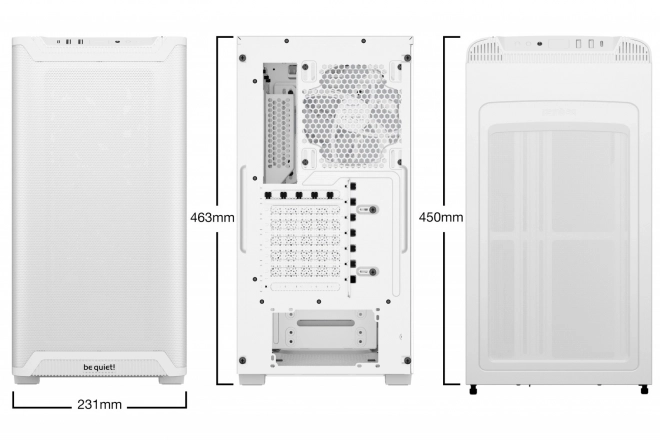 Carcasa Pure Base 501 LX ARGB albă