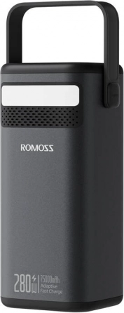Powerbanka Romoss 75000mAh 280W neagră